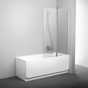 Шторка для ванны RAVAK CVS2 (White - Transparent)