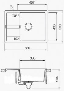 Кухонная мойка SCHOCK Diy D100 S Croma-49 (15035049)