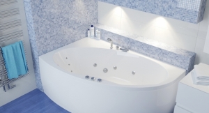 Гидромассажные ванны  Ванна RIVA POOL Manon 170x110 с системой HydroPLUS