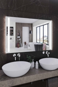 Мебель для ванной комнаты Зеркало ANDORA Brigitte 120x70 LED
