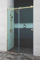 Душові двері Душові двері VELINO Pasific Gold - 110 (Прозорий)